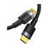 Baseus HDMI Male to Male Black 1 Meter HDMI Cable # CADKLF-E01