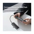 Baseus Lite Series WKQX030001 USB Male to Quad 3.0 & Type-C Female Cable / Converter / HUB in BD