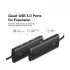 Baseus Lite Series WKQX030001 USB Male to Quad 3.0 & Type-C Female Cable / Converter / HUB Best Price