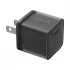 Baseus P10162501113-02 USB-C 20W GaN Black Charger / Charging Adapter with USB-C Male to Male Black Charging Cable #P10162501113-02 (US)