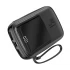 Baseus Q pow PPQD-A01 10000mAh Black 15W Power Bank with Digital Display #PPQD-A01