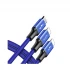 Baseus CAMLL-SU13 Rapid Series 3-in-1 USB Male to Micro & Dual Lightning Cable / Converter / HUB Price in Bangladesh