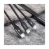 Baseus CAMLL-SU01 Rapid Series 3-in-1 USB Male to Micro USB & Dual Lightning USB Cable