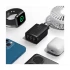 Baseus CCXJ020101 Tri USB 17W EU Black Charger / Charging Adapter #CCXJ020101