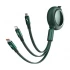 Baseus CAMLC-AMJ06 Type-C Male to Micro USB, Lightning & USB Cable in BD