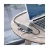 Baseus CAHUB-BZ0G Type-C Male to Tri USB 3.0, HDMI & Type-C Female Gray Multi-Interface HUB #CAHUB-BZ0G
