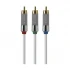 Belkin AV10034-06-WHT 3RCA Male to Audio Cable