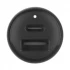 Belkin BoostCharge CCB005qcBK 42W PD PPS USB & USB-C Black Car Charger #CCB005qcBK