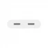 Belkin F8J198btWHT Lightning Male to Dual Female Lightning Converter in BD
