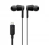 Belkin Rockstar G3H0001btBLK Black In-Ear Earphone with Lightning Connector # G3H0001btBLK