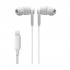 Belkin Rockstar G3H0001btWHT White Earphone with Lightning Connector # G3H0001btWHT