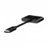 Belkin F7U080btBLK Type-C Male to 3.5mm & Type-C Female Type-C Converter Price in BD