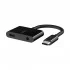 Belkin F7U080btBLK Type-C Male to 3.5mm & Female Type-C Converter specifications