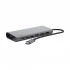 Belkin F4U092btSGY Type-C Male to HDMI, Dual USB, LAN, & SD Card Female Type-C Converter