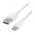 Belkin USB Male to Type-C Male 2 Meter White Charging Cable #PMWH2001yz2M