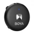 Boya Omic-U 2.4G Wireless Black Microphone for Android (1xRX, 2xTX)