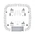 Cambium XV2-21X AX2975 Mbps Gigabit Dual Band Access point (Without PoE injector)
