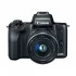 Canon EOS M50 Mirrorless Camera Body with 15-45mm STM Lens (Black)