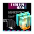 Cooler Master MasterAir MA824 Stealth Air CPU Cooler #MAM-D8PN-318PK-R1