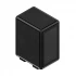 Cooler Master MasterFrame 400 Mesh Mid Tower Black Micro-ATX Gaming Desktop Case #MF400M-KHNN-S00