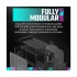 Cooler Master QUBE 500 Flatpack Mid Tower Black E-ATX Gaming Desktop Casing #Q500-KGNN-S00