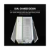 Corsair 2500X Mid Tower White (Tempered Glass Side Window) Micro-ATX Gaming Desktop Case #CC-9011266-WW