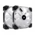 Corsair HD140 RGB LED High Performance 140mm PWM Twin Pack Case Fan with Controller #CO-9050069-WW