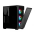 Corsair iCUE 220T RGB Mid-Tower Black Smart Gaming Casing #CC-9011190-WW