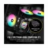 Corsair iCUE AR120 Digital ARGB PWM 120mm (1xFAN) Black Casing Cooling Fan #CO-9050166-WW