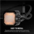 Corsair iCUE H100i RGB ELITE CPU Cooler in BD