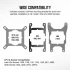 Corsair iCUE H150i RGB ELITE LCD XT Display 360mm White AIO Liquid CPU Cooler #CW-9060077-WW