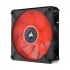 Corsair ML120 LED Elite Red Premium PWM 120mm (1xFAN) Black Casing Cooling Fan #CO-9050120-WW