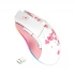 Dareu EM901X Dual Mode Wireless Sakura Pink Gaming Mouse with Dock