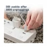 Deli 2 Pin 3 Port Power Strip in BD
