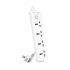 Deli 2 Pin 4 Port Power Strip specifications