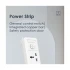 Deli 2 Pin 6 Port White Power Strip # ET405 (3 Meter)