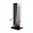 DeLonghi TCH8993ER.BC 2400W Black Tower Ceramic Fan Room Heater