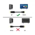 Dtech DisplayPort Male to HDMI Male Cable / Converter / HUB