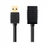 Dtech USB Male to Female, 1.5 Meter, Black Extension Cable # DT-CU0302