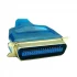 Dtech USB Male To Parallel Female Cable / Converter / HUB Price in Bangladesh