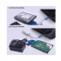 Dtech USB Male to SATA Female 0.8 Meter Blue Converter # DT-5025