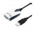Dtech USB Male to VGA Female Cable / Converter / HUB