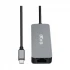 DTECH USB Type-C Male to LAN Female Space Gray Converter #DT-2943