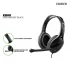 Edifier K800 Wired Black Double Plug Over-Ear Headphone