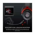 EKSA E900 Red Wired Over-Ear Gaming Headphone