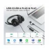EKSA H8 Black Wired Over-Ear Headphone