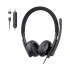 EMEET GeniusCall HS50 Wired USB Black Headphone With Noise Cancelling Microphone