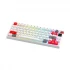 Fantech Atom Pro79 MK917 Tri Mode RGB (Blue Switch) White Mechanical Gaming Keyboard