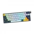 Fantech Atom63 MK874v2 Wired Hot Swap (Red Switch) Sky Blue Mizu Series Mechanical Gaming Keyboard
