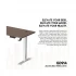 Fantech GD-914 Adjustable White Gaming Desk